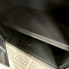 イトーキ キャビネット H-365 事務用品 スチール製 鍵欠品の画像