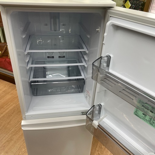 ☆ドリーム荒牧店☆ジモティー割引有☆【分解クリーニング済】パナソニック 2ドア冷蔵庫 MR-P15EF-KW 2020 脚折れ