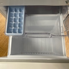 ☆ドリーム荒牧店☆ジモティー割引有☆【分解クリーニング済】パナソニック 2ドア冷蔵庫 MR-P15EF-KW 2020 脚折れの画像