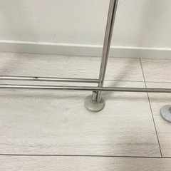 無印　ステンレスユニットシェルフ　帆立　83cm 2つセット　直接引取り可の画像