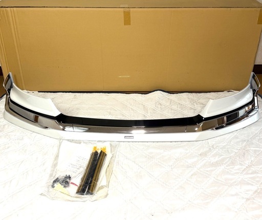 モデリスタ Ver.2 40系 アルファード AGH40W 純正 フロントスポイラー メッキシルバー MSD41-58003-A0 089 パール 未使用
