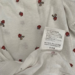 ベビー肌着　50-60 アカチャンホンポ　1枚の画像