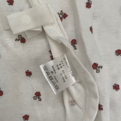 ベビー肌着　50-60 アカチャンホンポ　1枚の画像