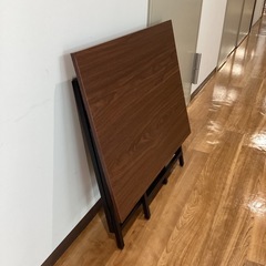 折りたたみテーブル【町田市再生家具】　1029の画像
