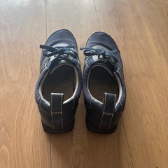 ネイビー　ウォーキングシューズの画像