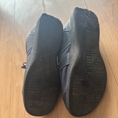 ネイビー　ウォーキングシューズの画像
