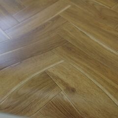 サンゲツ　クッションフロアー　木目ヘリンボーン柄の画像