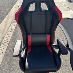 ニトリ　ゲーミングデスクチェア　キズありの画像