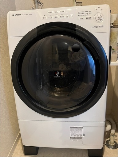 シャープ ドラム式洗濯乾燥機 ES-S7G