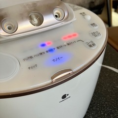 K2510-412 Panasonic スチーマー ナノケア EH-SA93 美顔器 ピンクゴールド 本体のみ 2013年製 動作確認済み キズ汚れ有りの画像