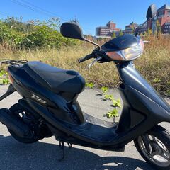 【New】実働 バリ溝 ホンダ AF34 ライブディオ 2スト 原付バイク スクーター ブラックの画像