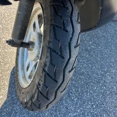 【New】実働 バリ溝 ホンダ AF34 ライブディオ 2スト 原付バイク スクーター ブラックの画像