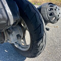 【New】実働 バリ溝 ホンダ AF34 ライブディオ 2スト 原付バイク スクーター ブラックの画像