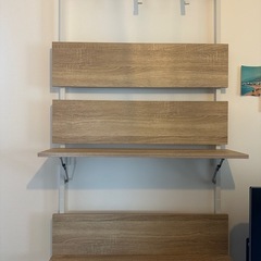 ウォールシェルフ(突っ張り式)の画像