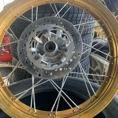 セロー用リアホイールの画像