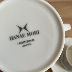 モリハナエ　カップ　ソーサーの画像