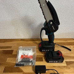 小型チェンソー 充電式の画像