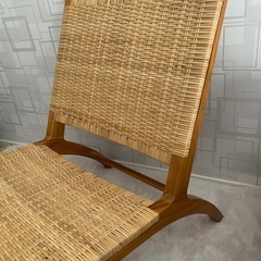 ラタン調チェアの画像