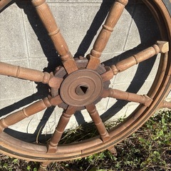 船の舵　大の画像