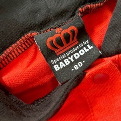 BABYDOLL ミニー トップス 
フード 80サイズの画像