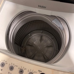 Haier洗濯機の画像