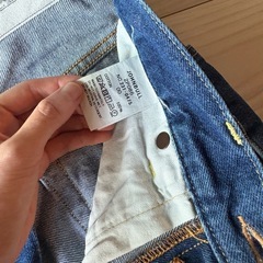 ジョンブル　JOHNBULL テーパードデニム　サイズ0 北欧、暮らしの道具店の画像