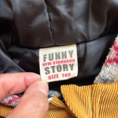 140ジャンパー アウターの画像