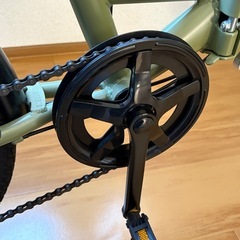 美品★TOMONAU折りたたみ自転車20インチ6段変速の画像