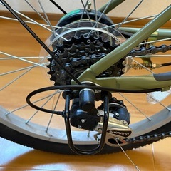 美品★TOMONAU折りたたみ自転車20インチ6段変速の画像