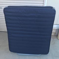 ☆折りたたみベッド シングルサイズ ネイビーの画像