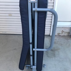 ☆折りたたみベッド シングルサイズ ネイビーの画像