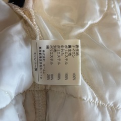 キルティングコート 処分予定の画像