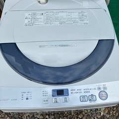 シャープ　5.5キロ洗い洗濯機の画像