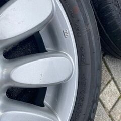 アルトラパン純正のタイヤホイール4本セットの画像