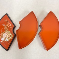 扇形　重箱の画像