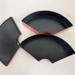 扇形　重箱の画像