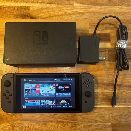 【美品】Nintendo Switch Joy-Con(L)/(R) グレー