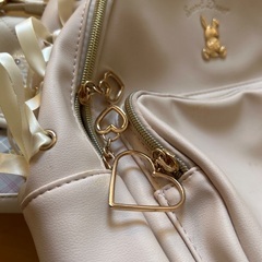 女児　リボン付きリュック&ショルダーバックの画像