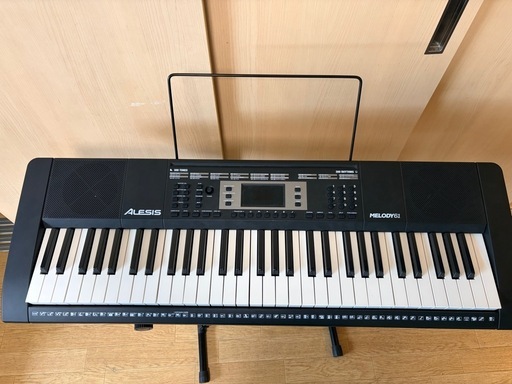 ALESIS 電子ピアノ MELODY61　スタンド付き