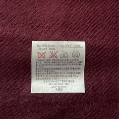 カシミヤ　大判ストールの画像