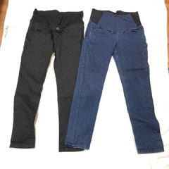 マタニティズボン 2本セットの画像