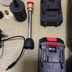 高圧洗浄機　コードレス　バッテリー付きの画像