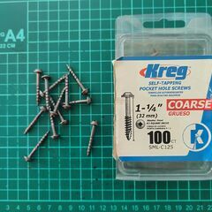 Kreg クレッグ ミニポケットホールジグ スクリューセットの画像