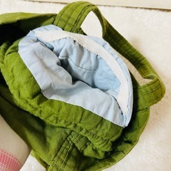 特別価格◎ レディース 手提げバッグ グリーン 緑 手作りバッグの画像