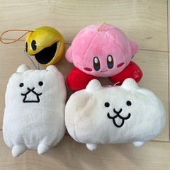 ぬいぐるみ まとめ クリーパー ヨッシー ドラえもん　カービィ にゃんこ大戦争 恐竜の画像
