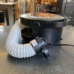 K2510-413 AND・DECO　布団乾燥機 htfk01 ブラック 2020年製 本体のみ 通電確認済み キズ汚れ有りの画像