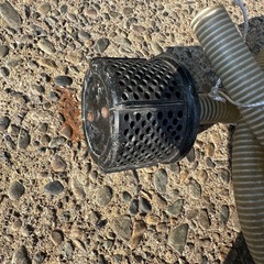  吸水ホース 1.7m余水ホース 吸上 ストレーナー 動噴 エンジンポンプ 給水 の画像