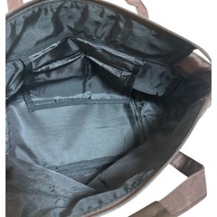 ハンドバッグ ブラウンの画像