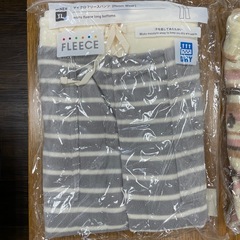 ユニクロ　レディース　マイクロフリース上下セット、マイクロフリースパンツ　２個の画像