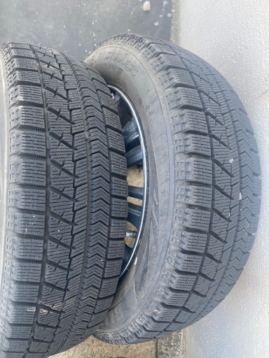 軽自動車スタッドレス　アルミホイールセット　4本　155/65R13  ブリヂストン　ブリザック　VRX2018  年　4本